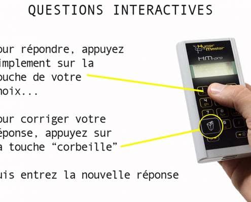 Boîtiers de votes interactifs