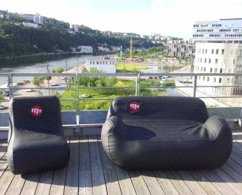 Mobilier gonflable